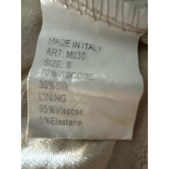 Elegant Italian Floral Maxi Dress Elena Baldi Small Whimsy Coquette Romantic - Picture 11 of 12